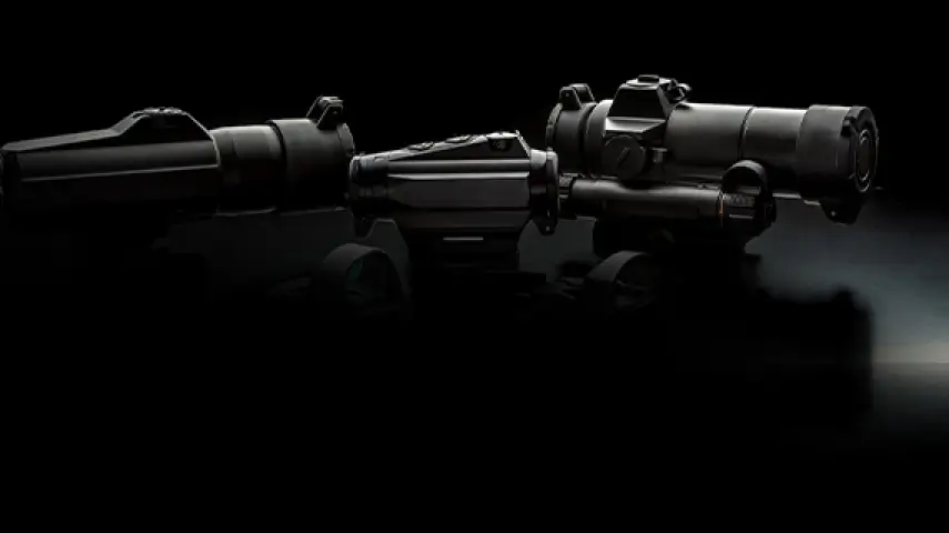 Selection of tactical optic accessories